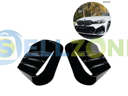 Πλευρικά διαχωριστικά για μπροστινό προφυλακτήρα BMW G20 LCI M Sport 2023+ – DBa958